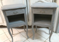 pair of bedside tables